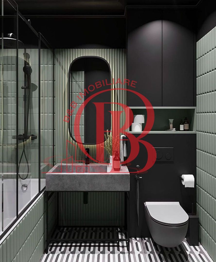 3 camere Premium 2 terase si gradina 150 mp Titan Pallady - Poză 4