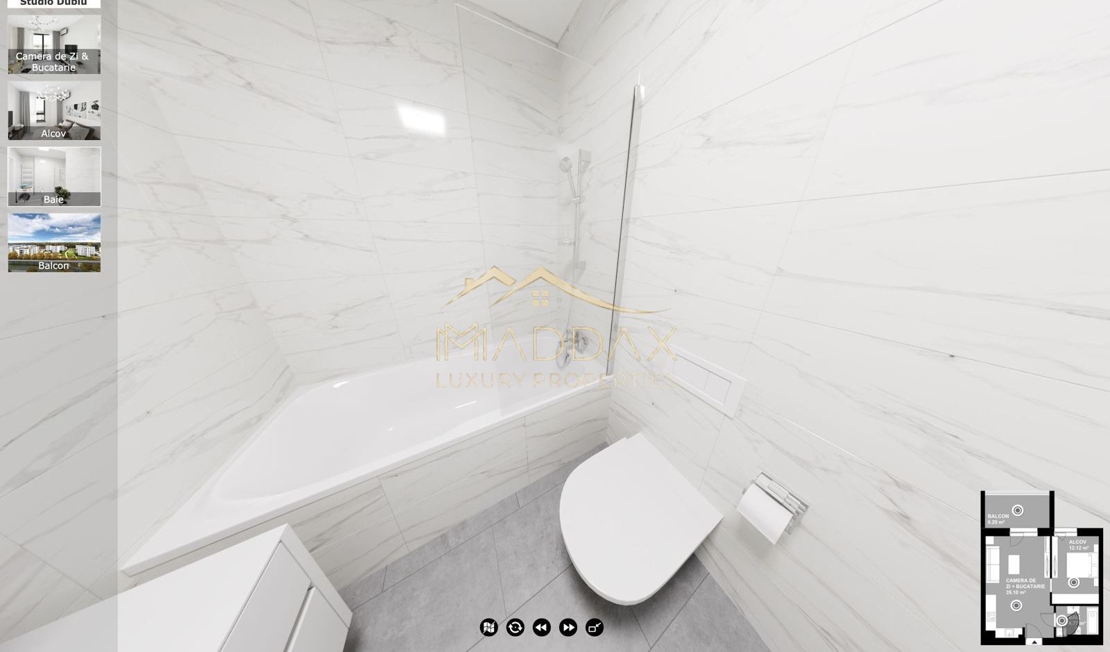 Studio Dublu *62.44mp* + Parcare // Baneasa Forest View - Poză 23