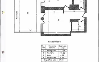Apartament modern 2 camere  Marmura Residence I Loc de parcare inclus - Poză 13