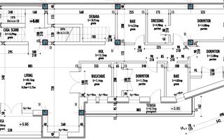 Apartament 4 camere, 148 mp, 2 garaje, Zorilor, zona Ciresilor - Schiță 11