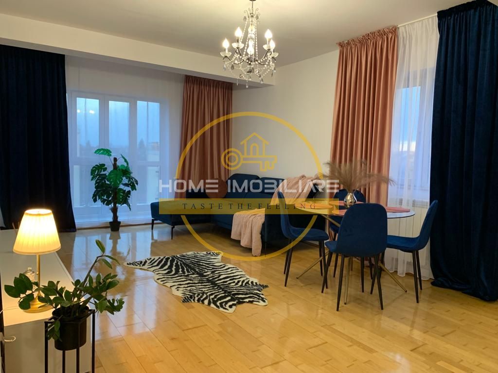 🏡 Apartament 3 camere, 2 băi, complet mobilat – Green Park, 80 mp/terasă 10 mp - Poză 1