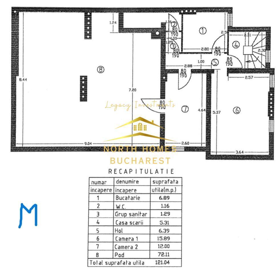 Spatiu de inchiriat pentru birouri in vila,  metrou Ștefan cel Mare - Poză 11