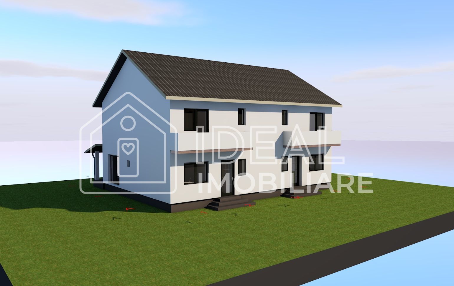 Duplex cu 4 camere si 250 mp de curte, in Selimbar - Poză 8