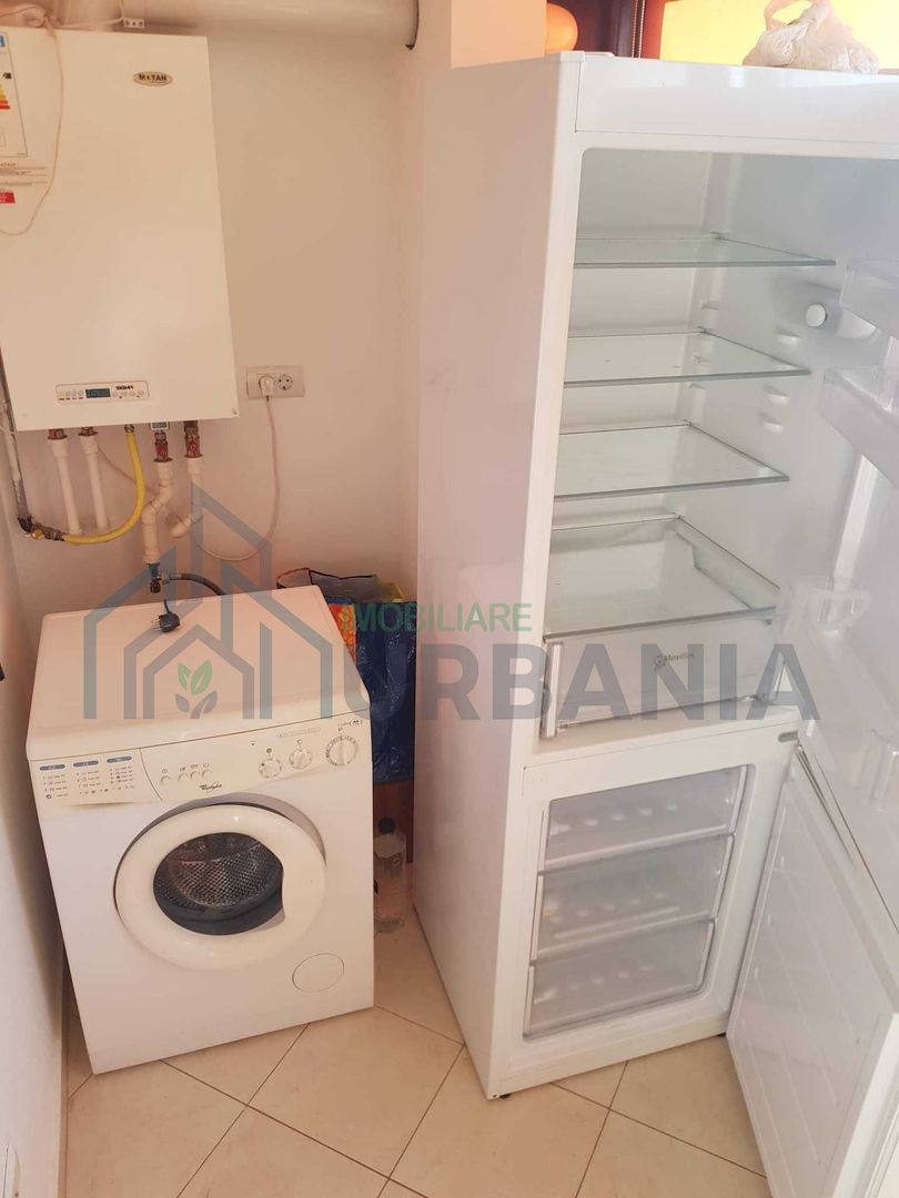 Garsonieră de vânzare în Iași, cu centrală termică, aer condiționat, utilată și mobilată complet - Poză 1