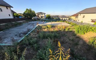 Teren 1000 mp cu proiect de casă, cu fundație turnată și utilități - Poză 4
