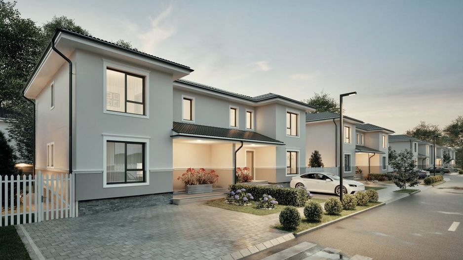 Casa tip duplex 5 camere, 215 mp gradina - Sura Mica - Poză 9