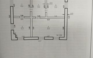 Casă cu 3 camere + bucătărie de vară, Anenii Noi - Poză 35