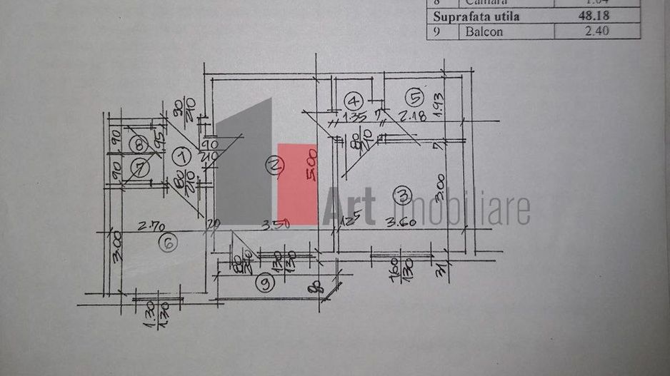 APARTAMENT  2 CAMERE -  MOSILOR , ZECE MESE - Poză 21