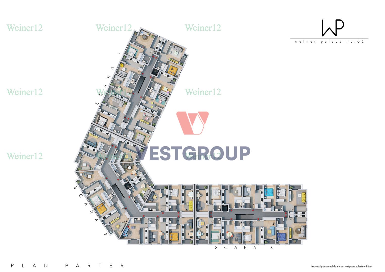 Garsoniere Direct Dezvoltator Proiect Weiner2 Militari TVA 21% inclus VestGroup - Poză 13