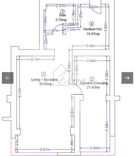 Apartament 2 camere Pipera I Rond OMV I 83 mp - prima chirie I Ivory - Poză 2