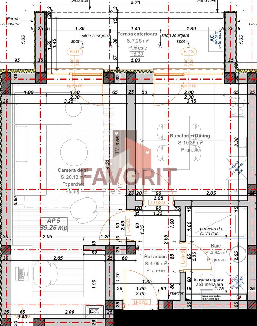 Parcare sub bloc. Bloc NOU. Tersa generoasa - Poză 15