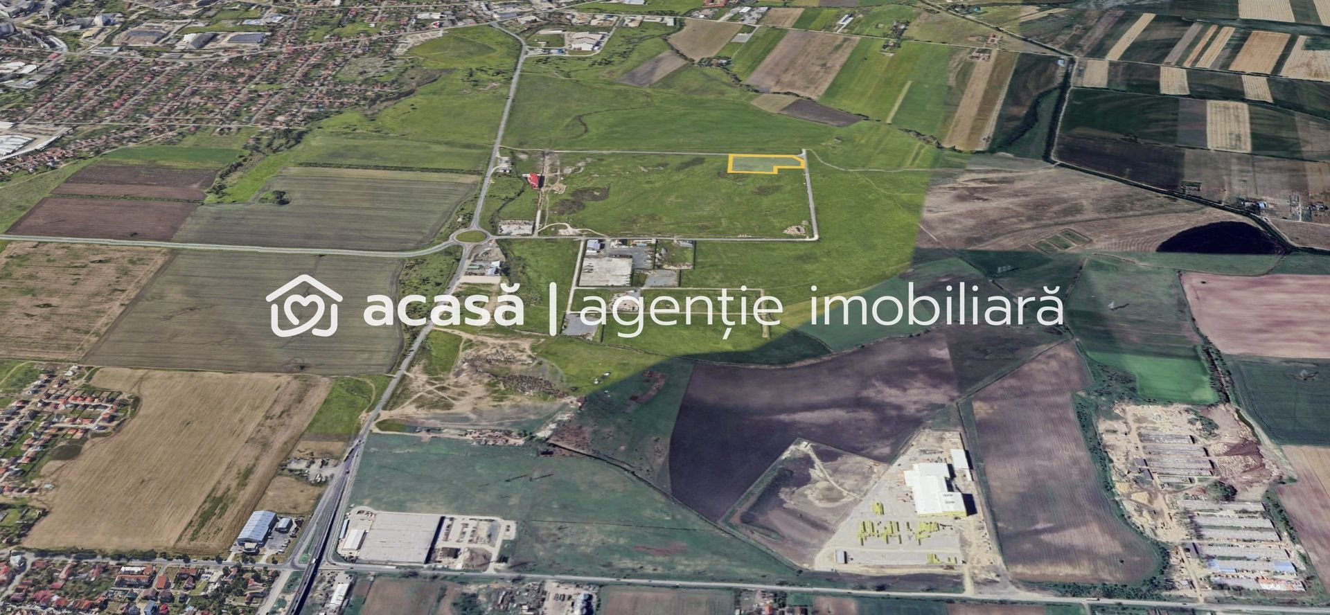 Teren 13.320 mp cu PUZ pentru hale industriale, locație cheie Arad - Poză 7