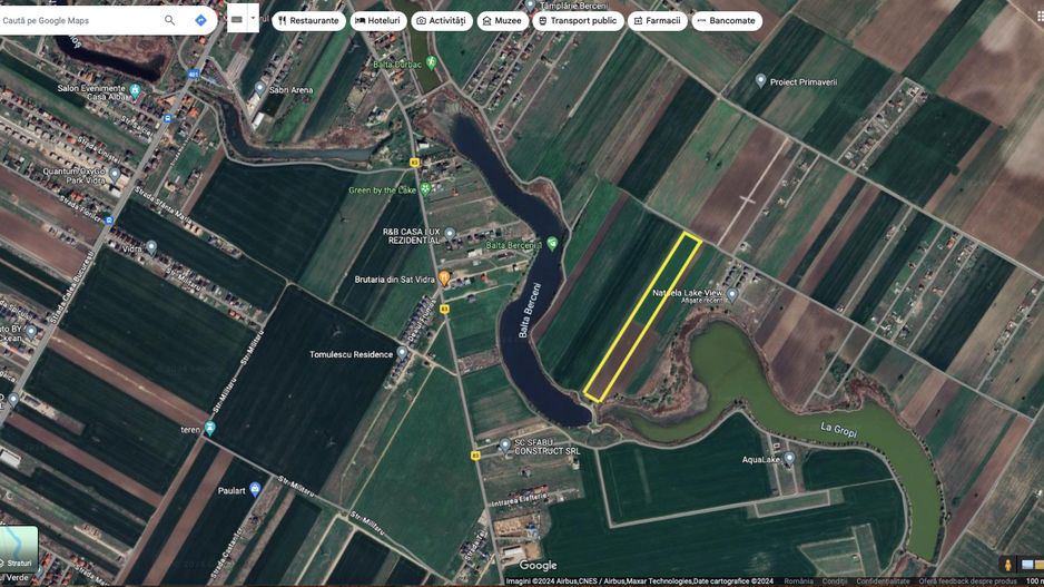 Teren 11906 mp extravilan, rezidential, industrial - in Berceni - Poză 1