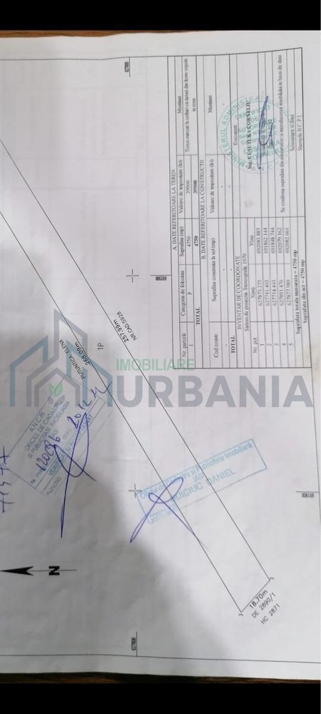 Teren extravilan de vânzare – Miroslava, str. Cornești, 4.750 mp - Poză 1
