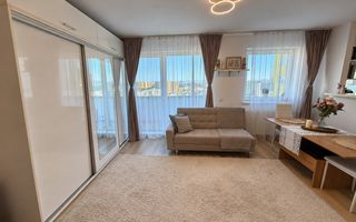 Studio 39 mp, Top City – Coresi, etaj 9/11, parcare, boxă, mobilat - Poză 4