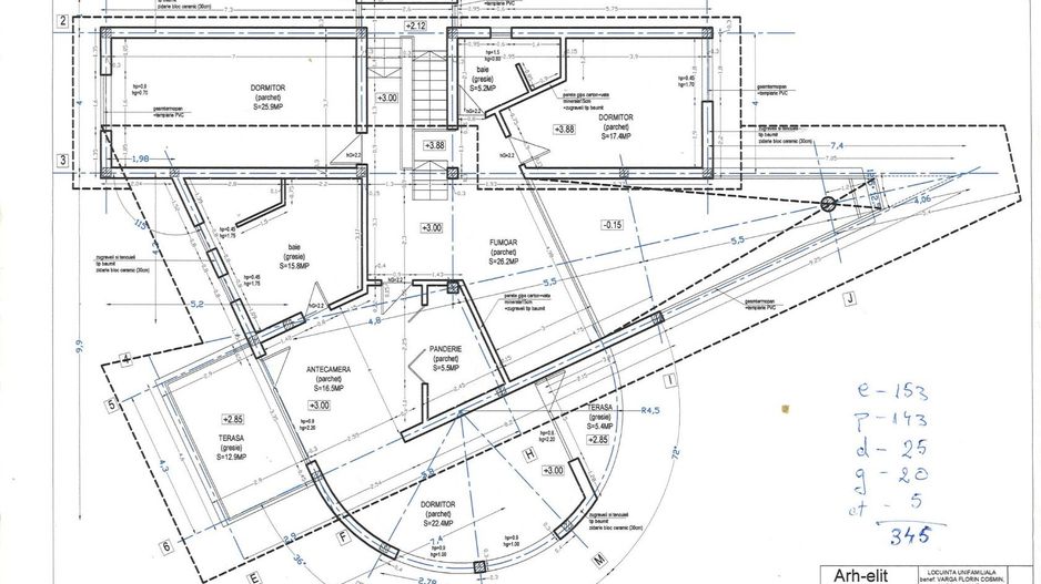 Vand casa 330 mp utili in zona planetelor Giroc, D+P+ E + pod - Poză 34