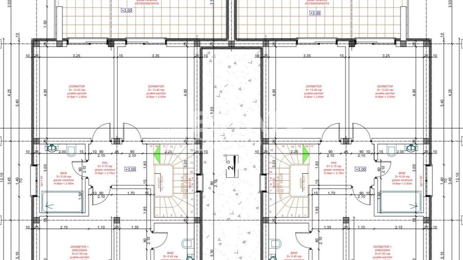 Duplex cu 5 camere despartit prin garaj in Mosnita Noua - Poză 5