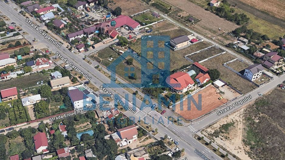 Teren 1954mp Intravilan Bariera Carpenului-1954mp-Deschidere 29.5ml - Poză 1