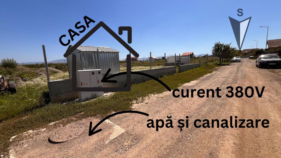 Casa deosebita, pe parter, Harman, 114 mp utili, COMISION 0% - Poză 4