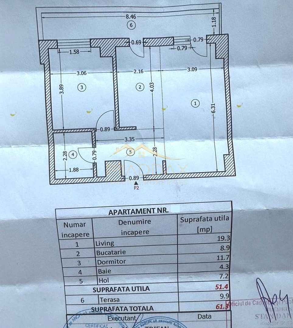 Apartament Modern**2 Camere**Mobilat**Parcare subterana inclusa//Central - Poză 22