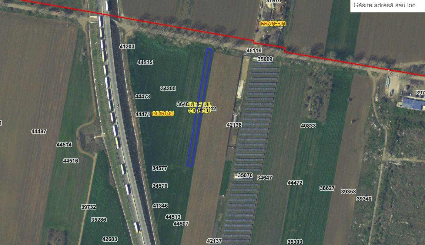 Teren intravilan 3.000 mp, zona  fabrică plase sudate - Schiță 4