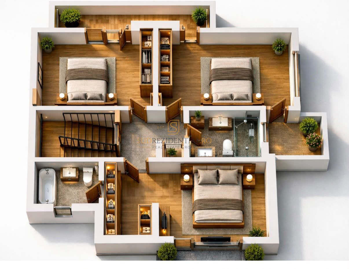 Vila Duplex cu design exclusiv si curte privata, Splaiul Unirii - Poză 5