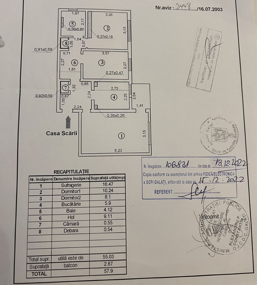 Apartament 3 camere, Micro17 - Poză 7