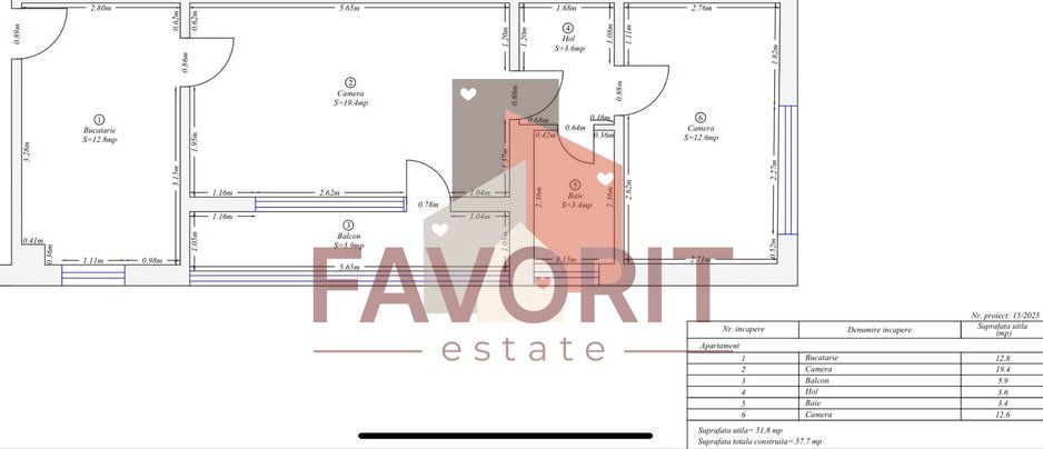 Apartament 2 camere | Complet renovat | Calea Sagului - Poză 8