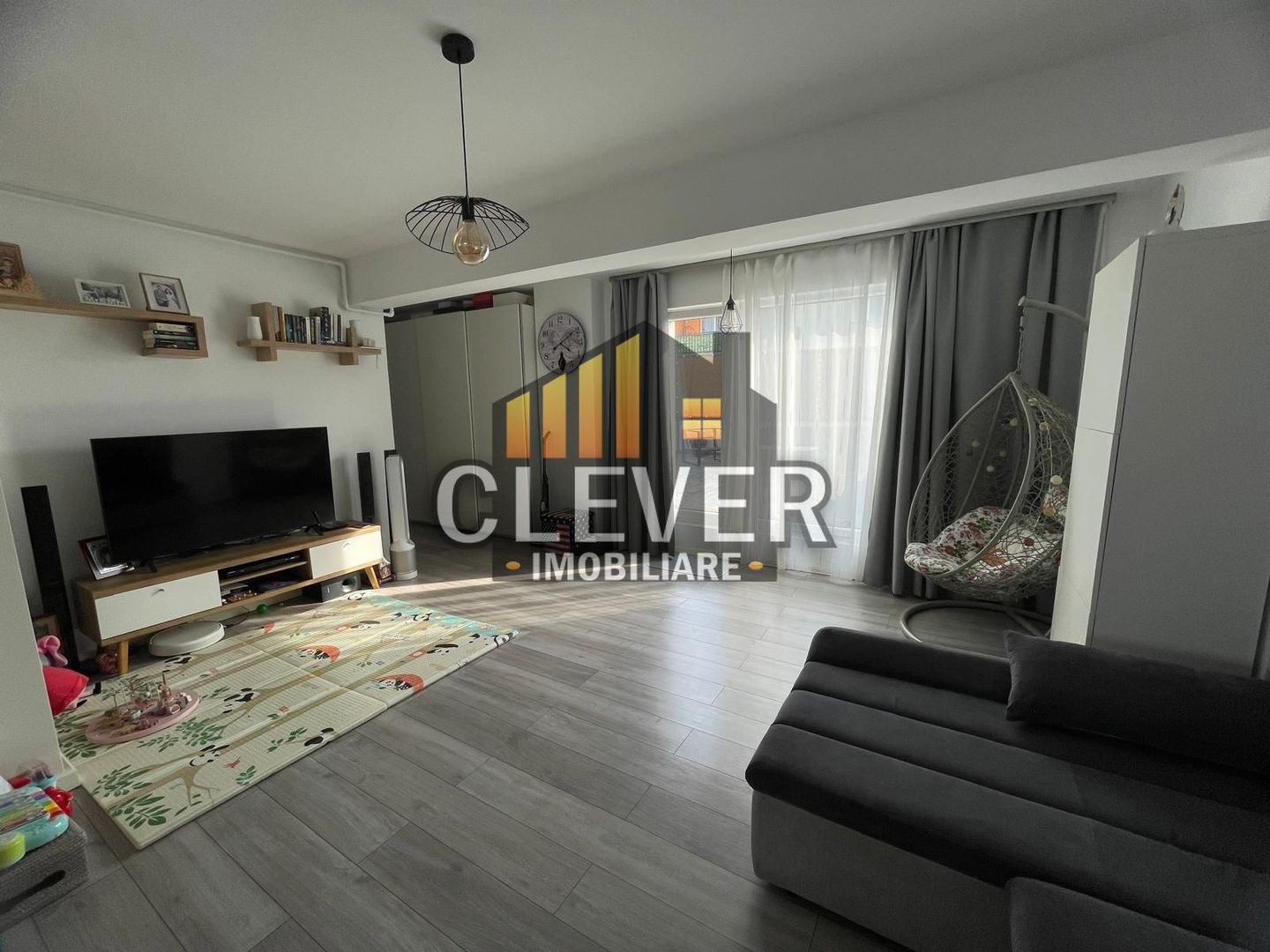 Apartament 2 camere Mobilat Utilat cu Terasa 50mp Th Pallady - Poză 2