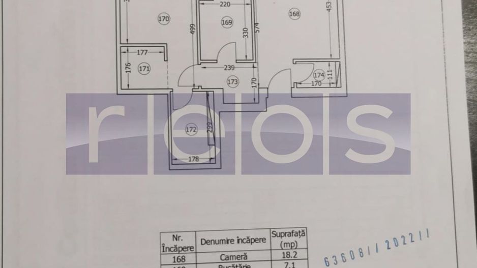 Onix PARK PIPERA | 2 CAMERE | 58 MP - Schiță 17