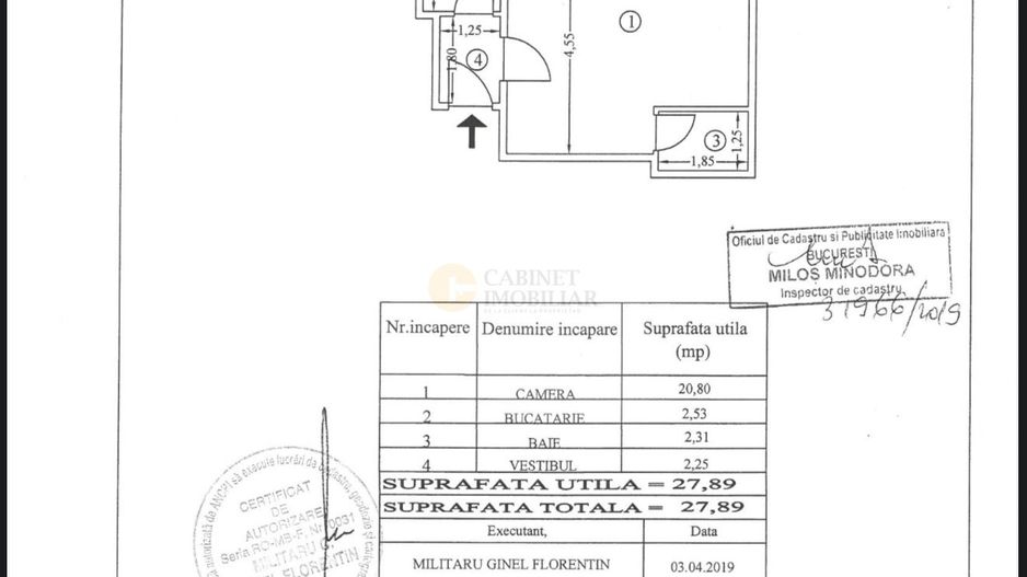 Garsonieră | 28 mp | Bulevard  Mihail Kogălniceanu | Creditabil - Poză 6