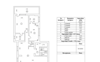 Penthouse 3 camere Domenii | Terasa | Loc de parcare - Poză 19