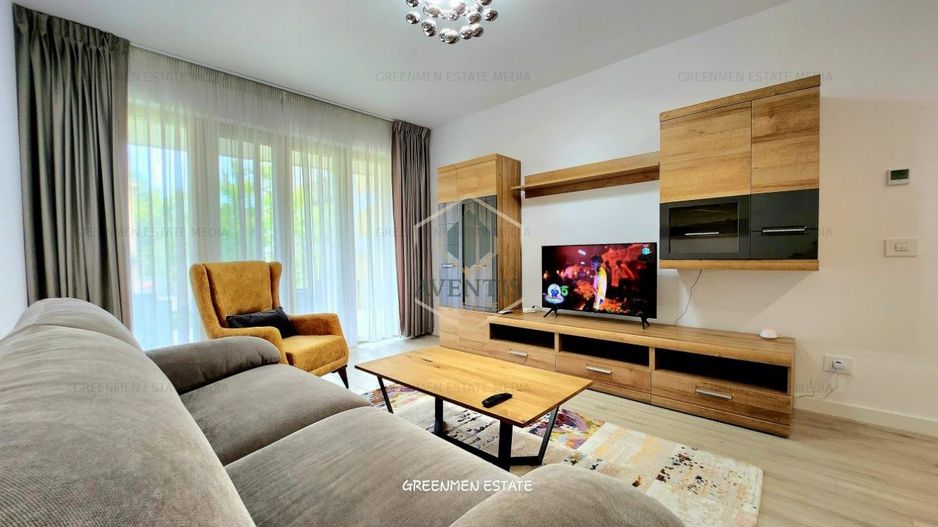 2 camere + birou, bloc nou, parcare, prima inchiriere Unirii Bvd. Marasesti - Poză 1