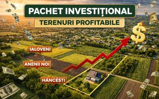 Pachet investițional terenuri Ialoveni, Anenii Noi, Hâncești - Poză 1