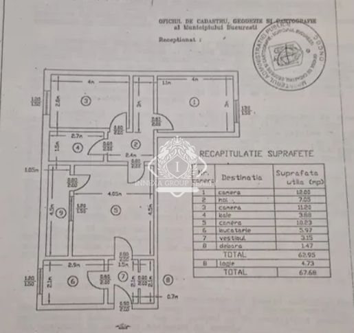 Apartament 3 camere I Drumul Taberei - Schiță 7