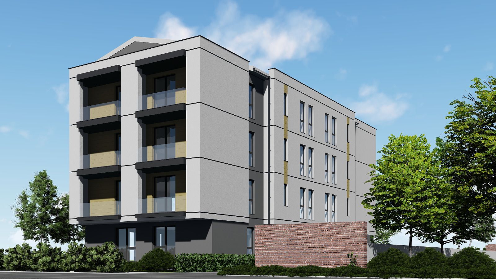 Braytim, Apartament Nou 2 camere, 47 mp - Iulie 2022 - Parter - Poză 4