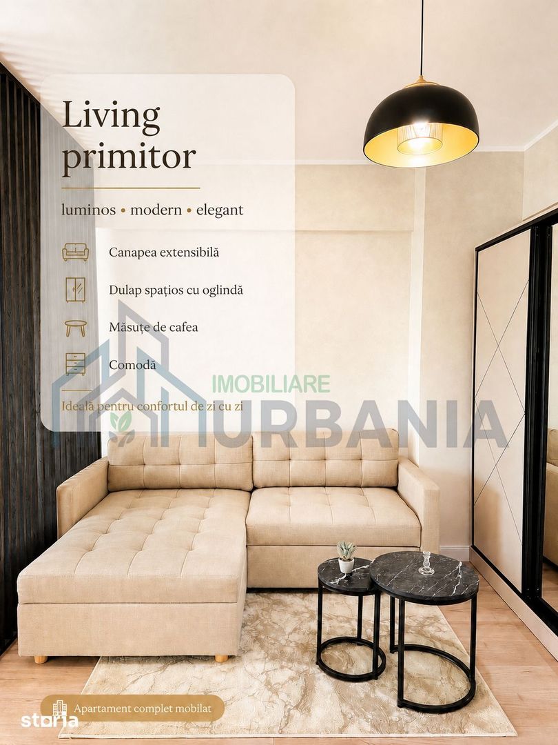 Apartament 1 cameră, 47 mp – Royal Town Iași | Bloc nou, primul chiriaș - Poză 5
