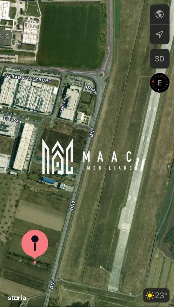 Teren Intravilan | 6400 mp | zona aeroport CP3117121 - Poză 1