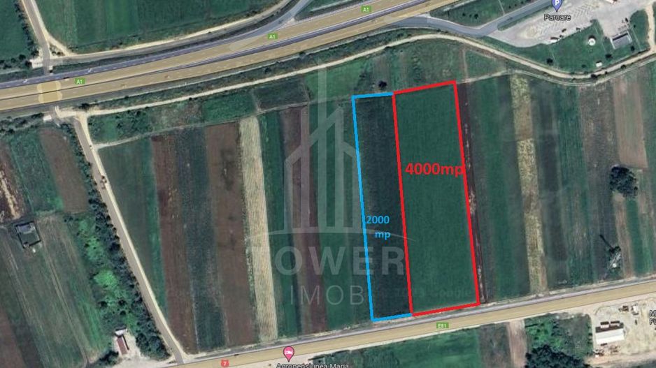 Teren intravilan 4000 mp Cristian DN 1 - Poză 2