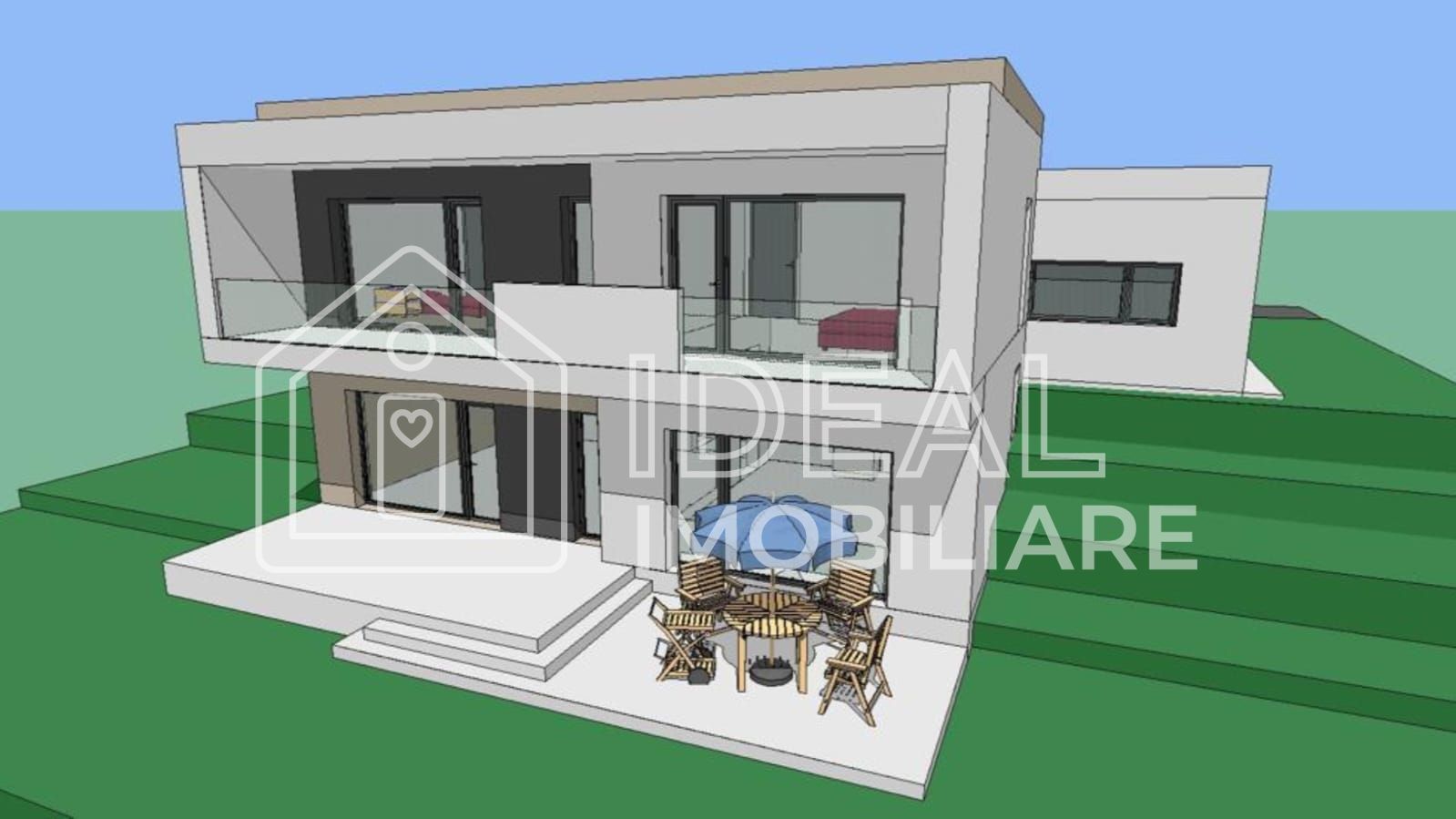 Casa Individuala moderna LA CHEIE cu 815 mp de teren, in Selimbar - Poză 7