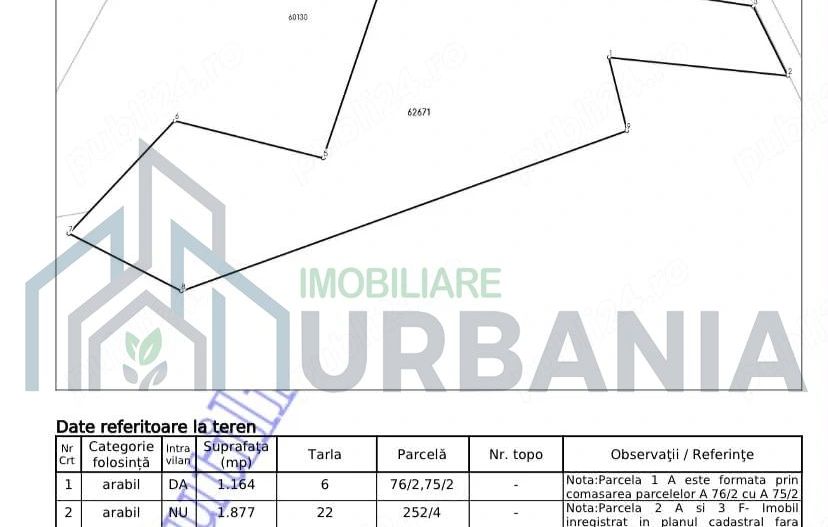 Teren intravilan 10.000 mp în Schitul Hadâmbului, comuna Mironeasa, județul Iași - Poză 1