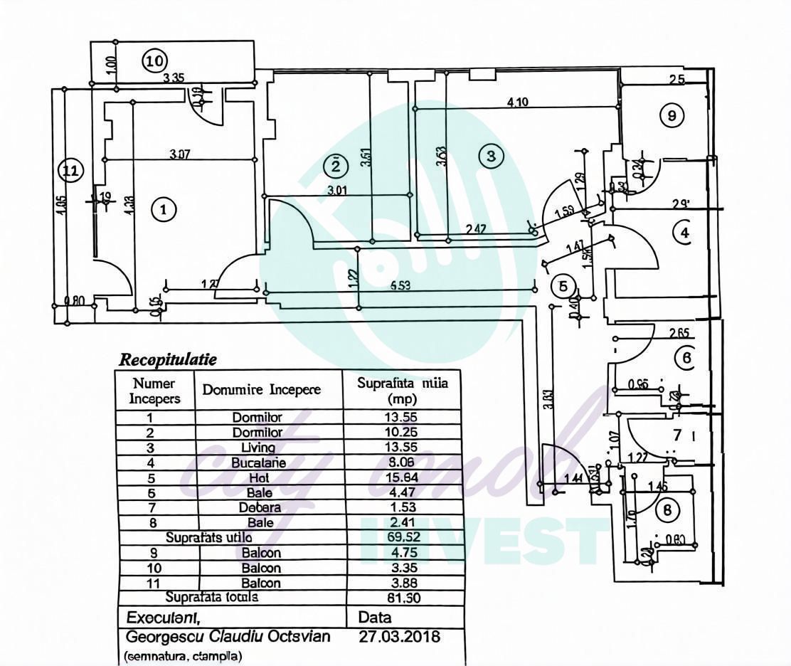 3 camere intr-o cladire cu arhitectura deosebita - Poză 8