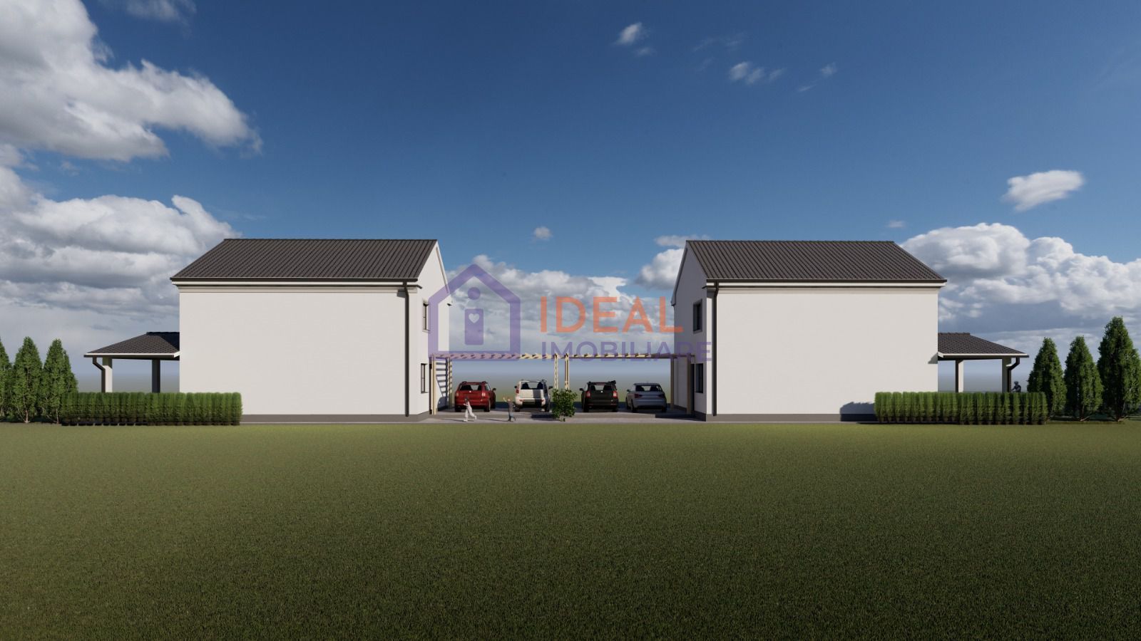 Casa Individuala cu 4 camere si carport, in Selimbar - Poză 3