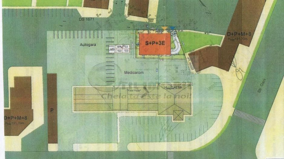 Teren gara pentru bloc cu preluare PUZ in lucru(P+3E) - Poză 3