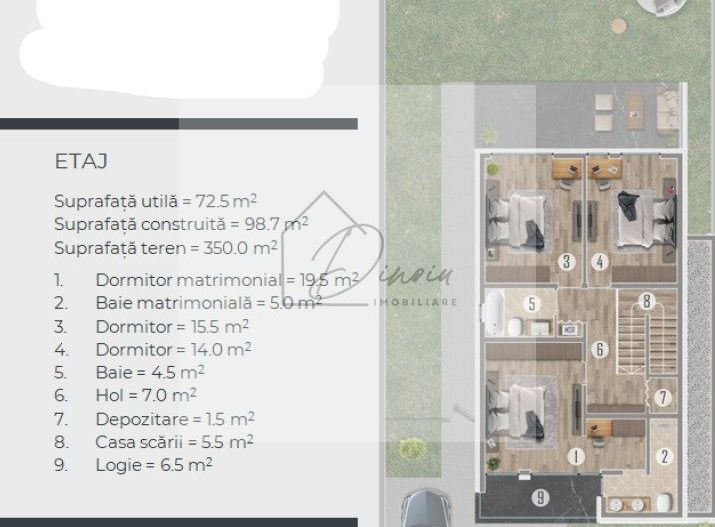 Vila Individuala 5 camere Tunari I Pipera I zona centrala I Premium - Poză 2
