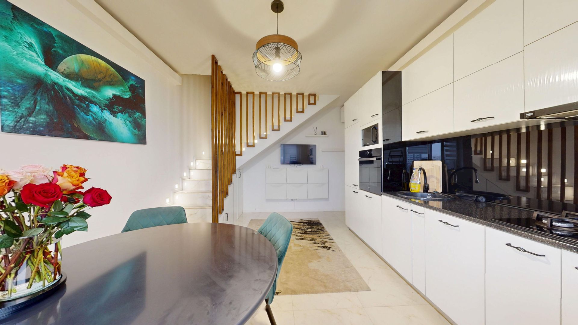 4 camere modern | Mobilat integral - Poză 2