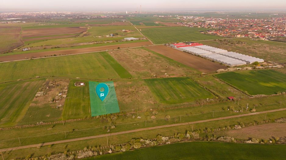 Teren intravilan 6150 mp – Sânleani, jud. Arad - Poză 1