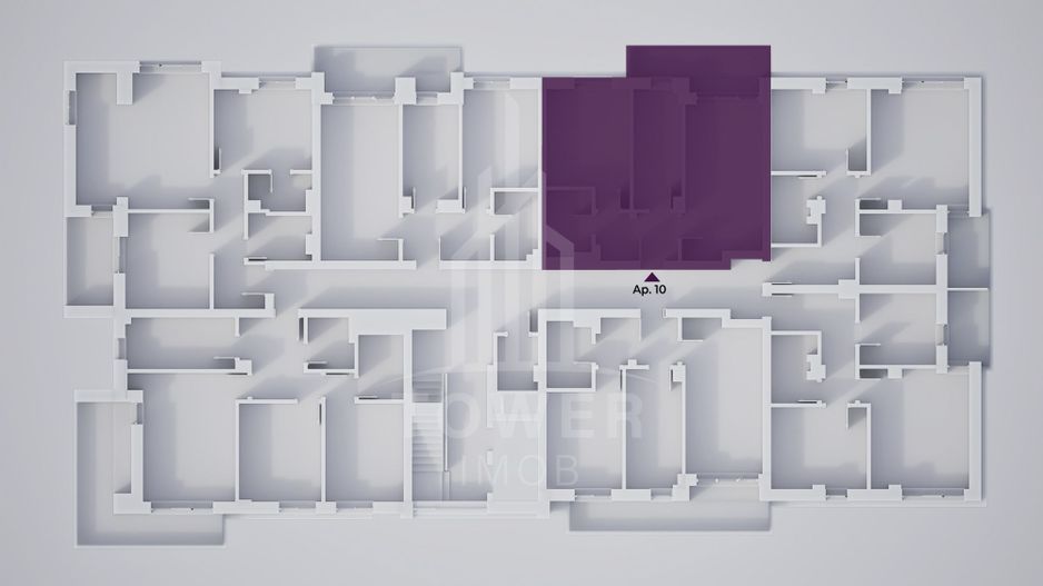 Vanzare  apartament cu 2 camere. Rate la dezvoltator pe 7 ani. - Poză 5