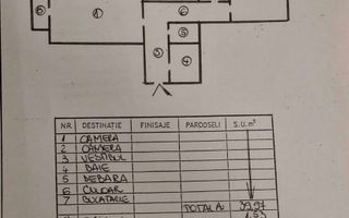 2 camere - Titan – 41,5 mp, etaj 9/10, la 7 minute de metrou - Schiță 14