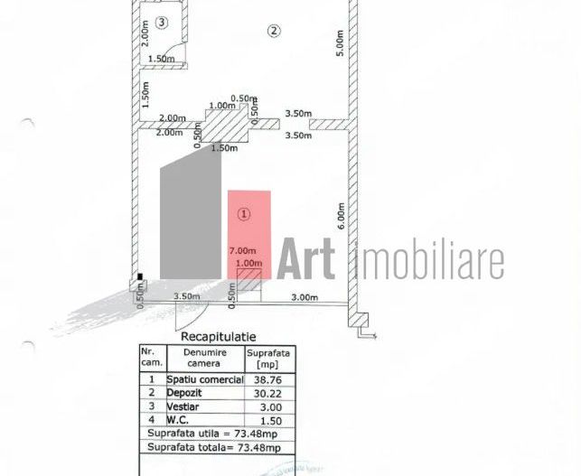 Spatiu comercial de inchiriat in zona Iancului (apropriere Mega Mall) - Poză 3